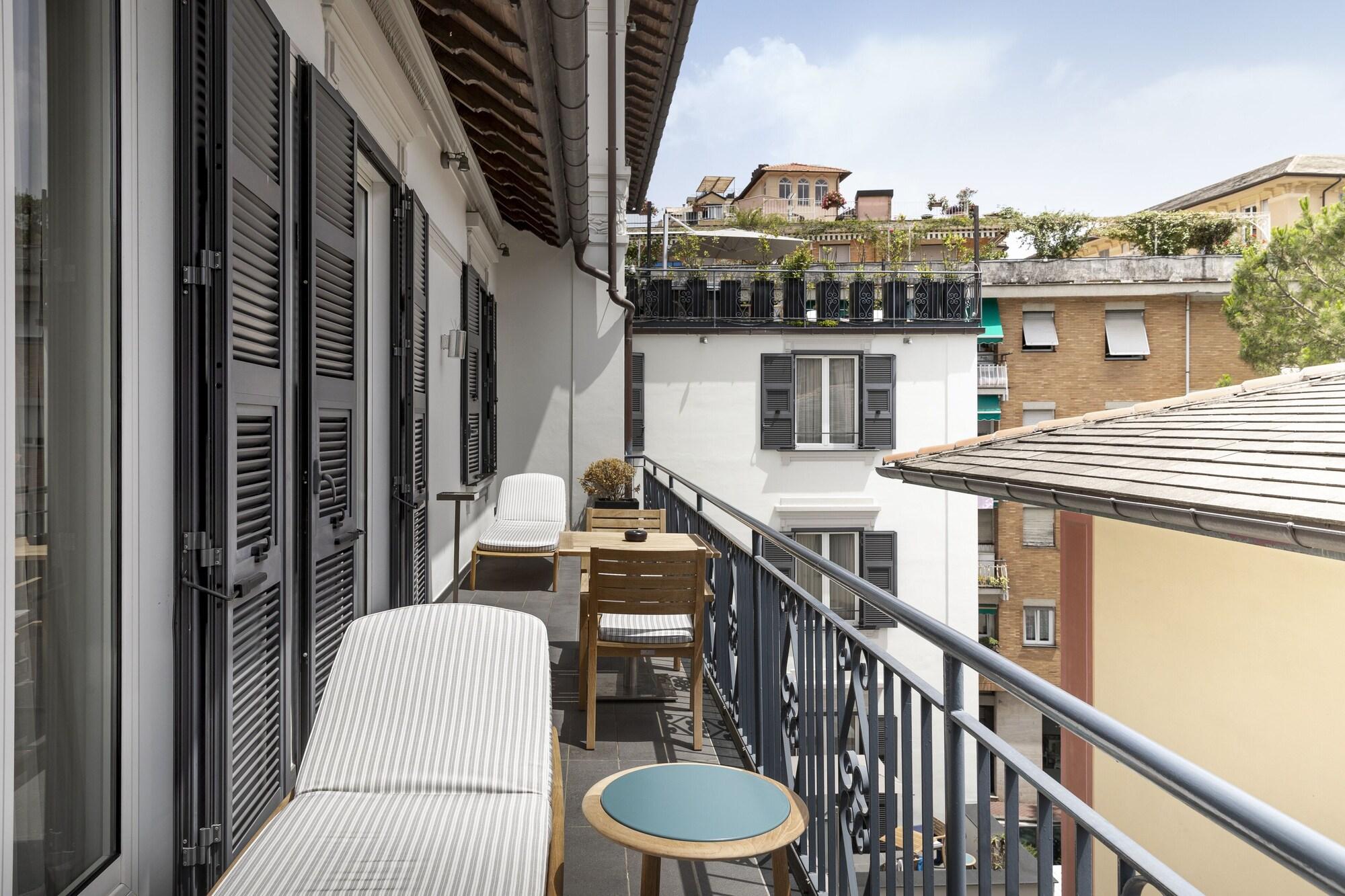 Lhp Hotel Santa Margherita Palace & Spa Santa Margherita Ligure Zewnętrze zdjęcie A balcony